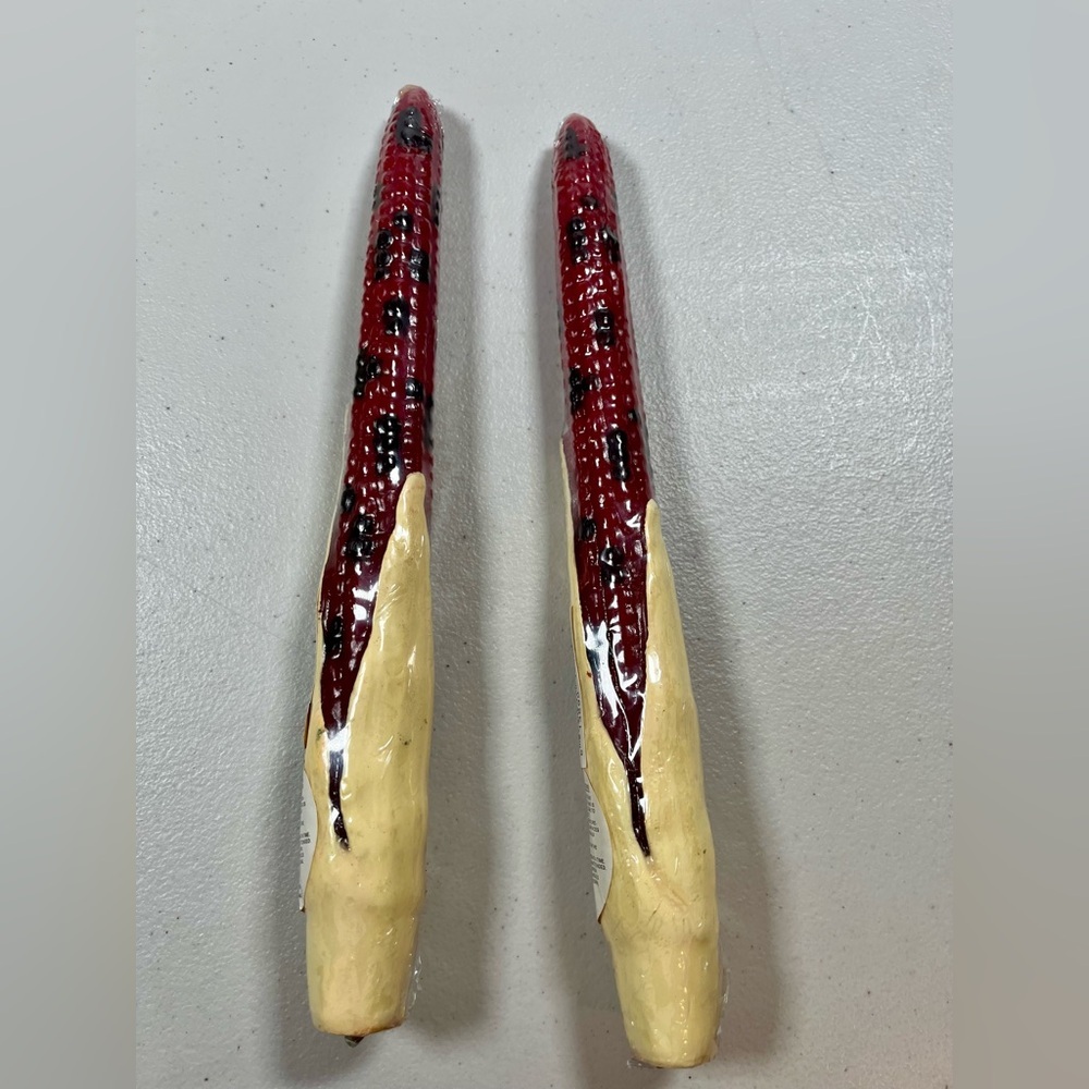 Vintage Autumn/Thanksgiving Harvest Corn Tapers